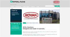Desktop Screenshot of govan.com.au